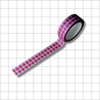 Strawberry Gingham 🍓- Washi Tape for Journaling
