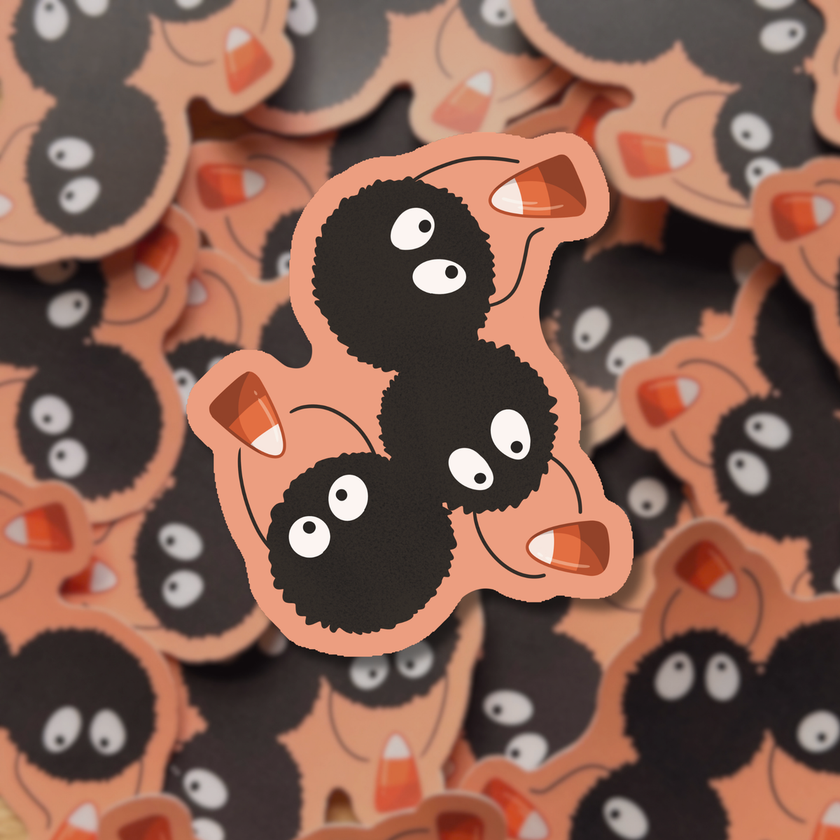 Candy Corn Sprites 🧡- Dye Cut Sticker