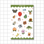 Island Life Sticker Sheet 🏝️ - Animal Crossing Sticker Sheet