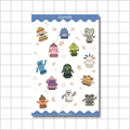Gyroids Sticker Sheet 🥬 - Animal Crossing Sticker Sheet