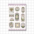 Stained Glass 🖼️ - Journaling Sticker Sheet