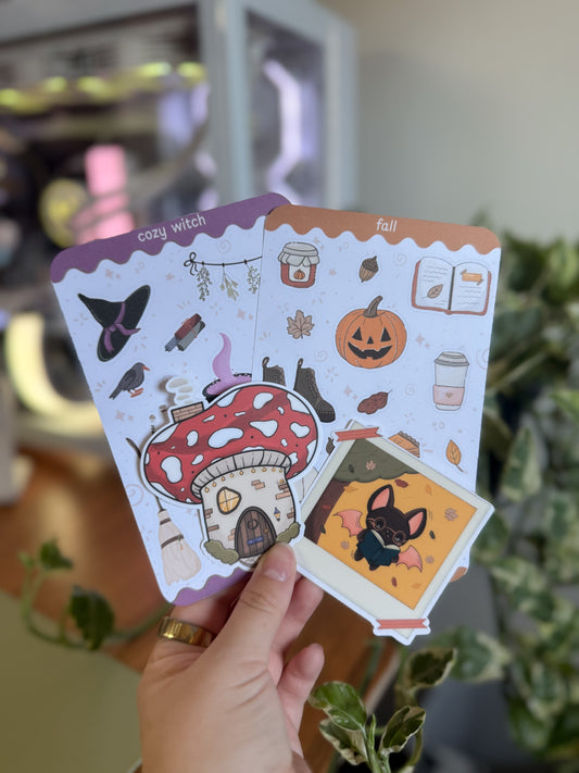 Fall Cozy Sticker Bundle - Cozy Fall Stickers
