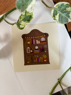 Witchy Shelf Art Print - Cozy Art Decor