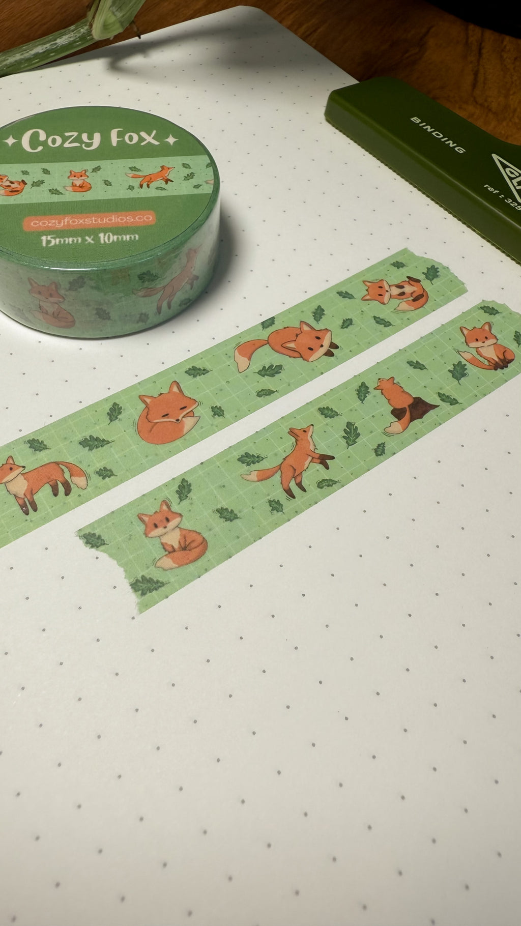 Silly Foxes Stationary Bundle - Cozy Fox Stickers