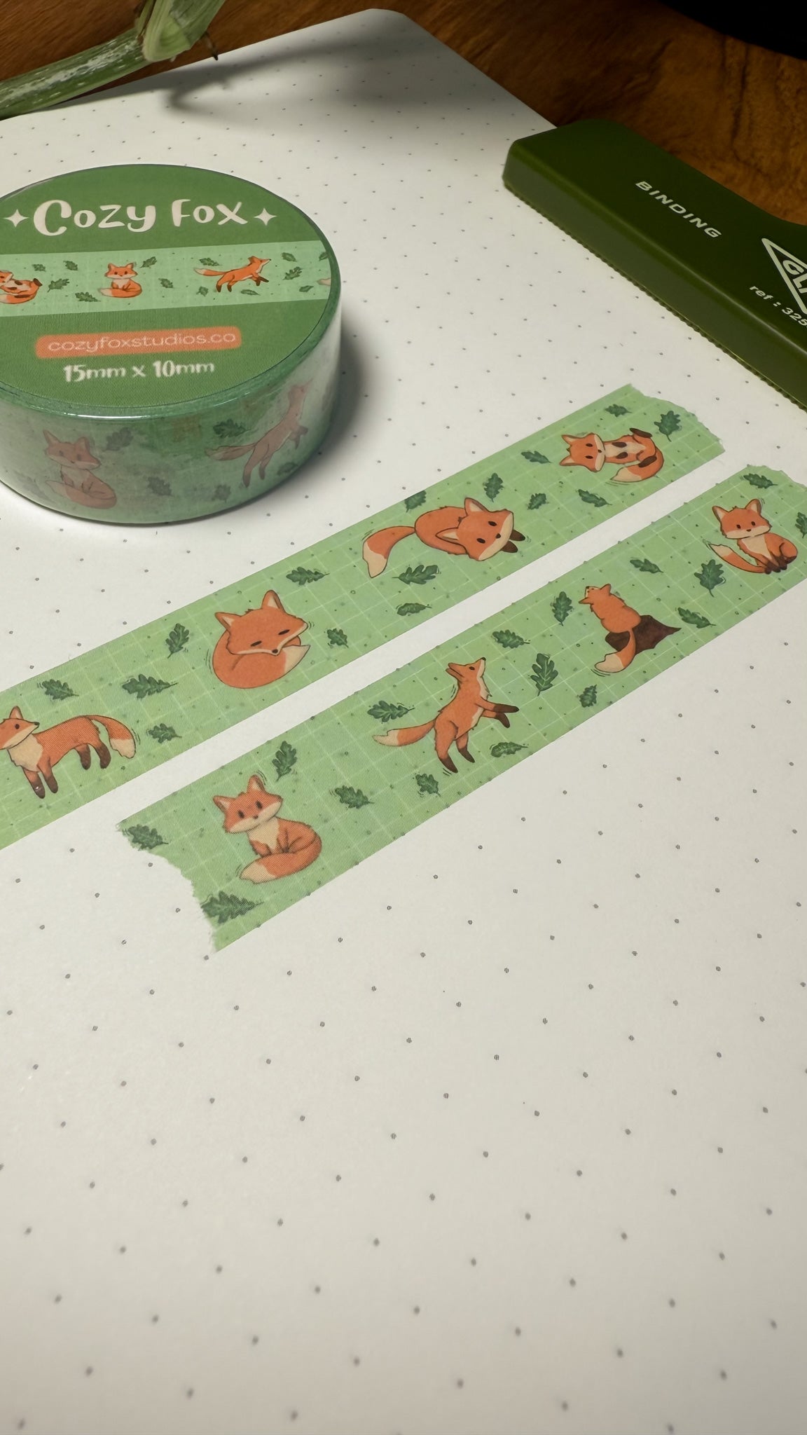Silly Foxes Stationary Bundle - Cozy Fox Stickers