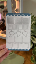 Journaling Basics Bundle ✏️ - Labels and Trackers for Bullet Journaling, Planning