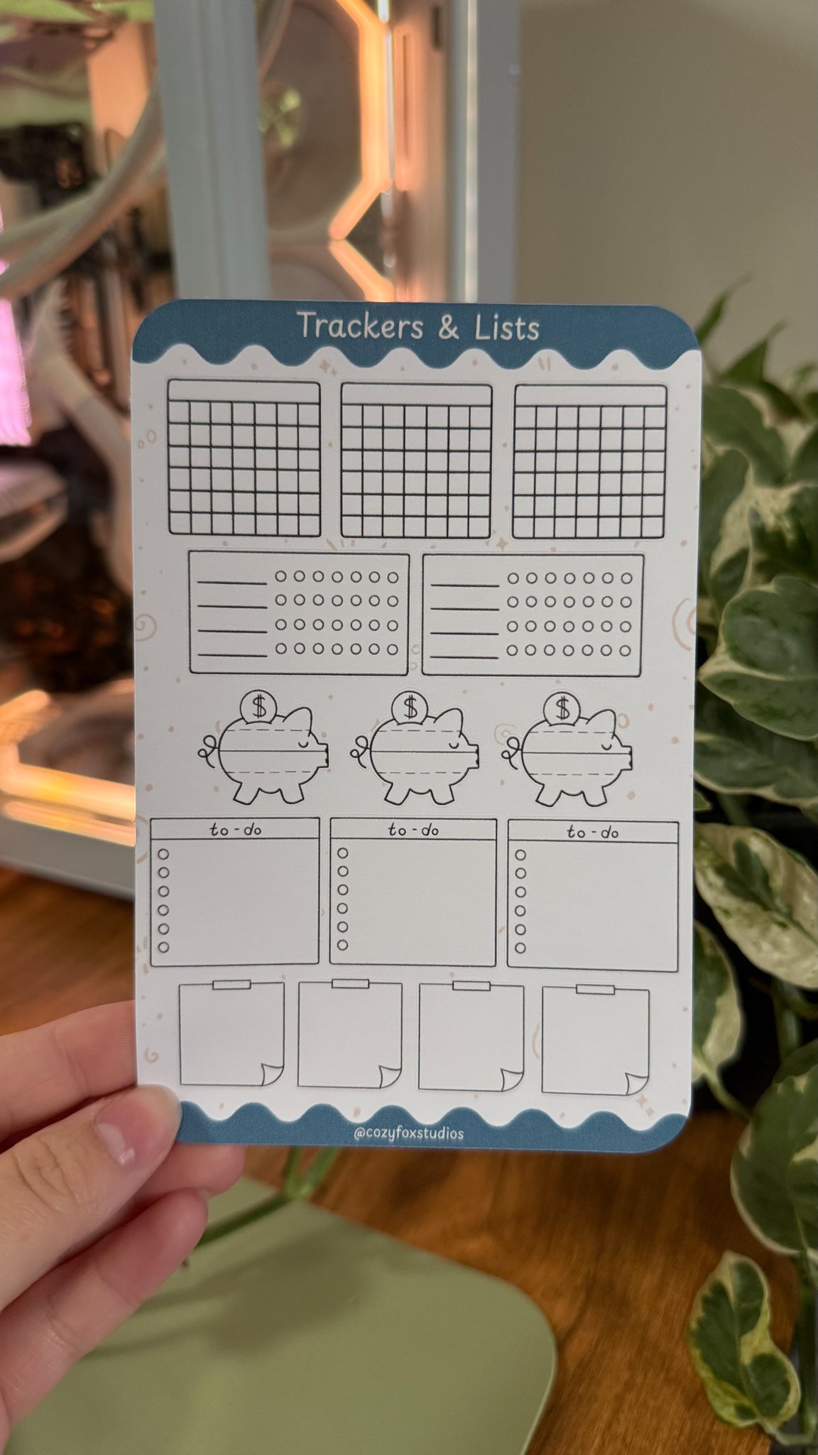 Habit Trackers & To-Do Lists - Stickers for Bullet Journaling, Planning
