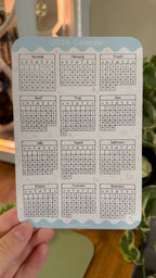 2026 Monthly Calendar Stickers - Stickers for Bullet Journaling, Planning