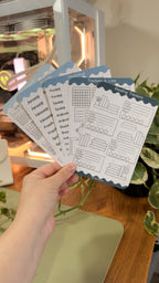 Journaling Basics Bundle ✏️ - Labels and Trackers for Bullet Journaling, Planning