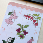 Grumpy Garden Sticker Sheet 🌷- Journaling Stickers