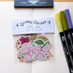 Grumpy Garden 🌼 - Dye Cut Sticker Pack
