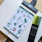 Lil Green Guys 💚 - Journaling Stickers