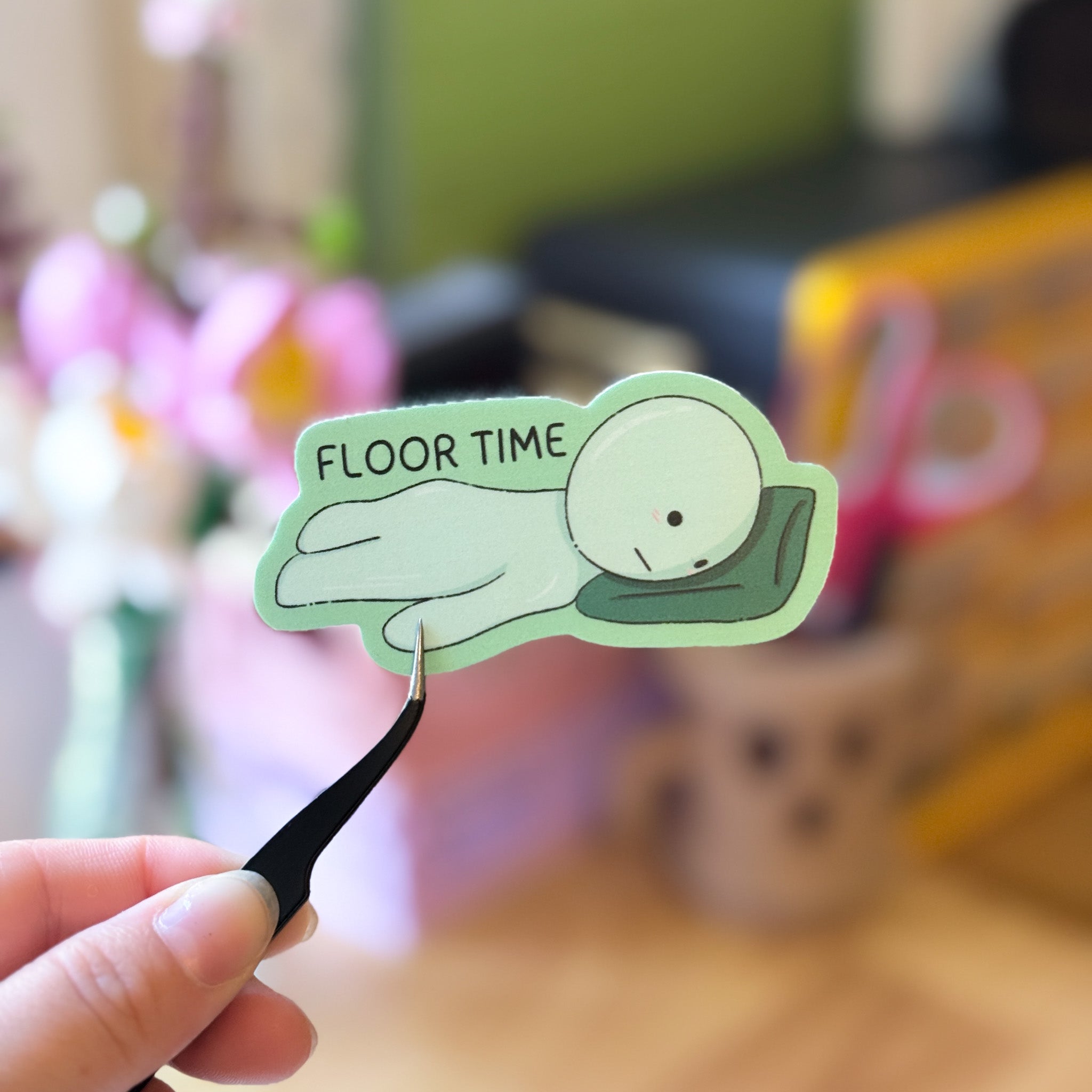 Lil Green Guys 💚 - Dye Cut Sticker Pack