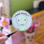 Lil Green Guys 💚 - Dye Cut Sticker Pack