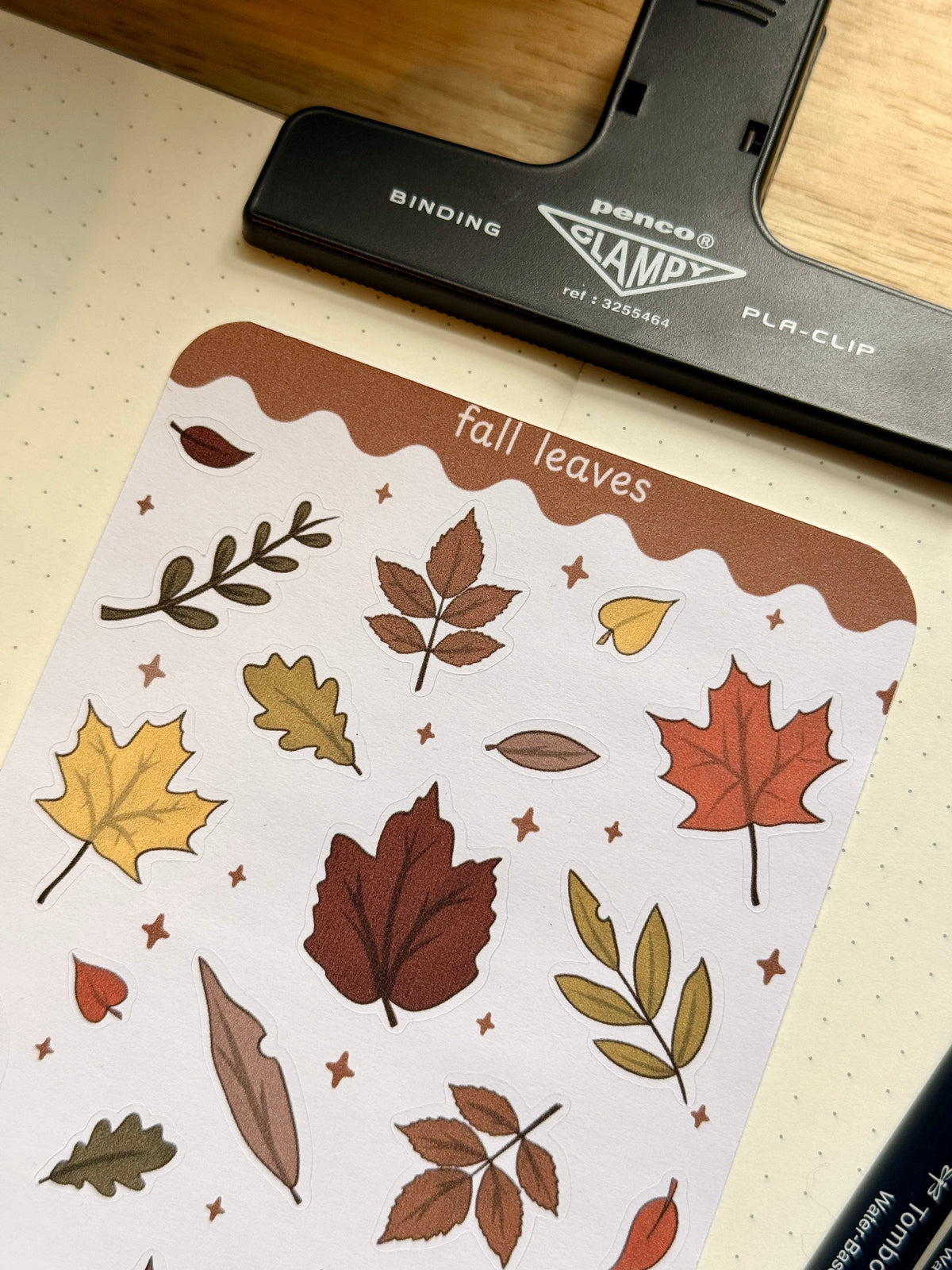 Fall Leaves 🍂 - Journaling Stickers