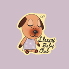 Sleepy Baby Club 💤 - Dye Cut Sticker