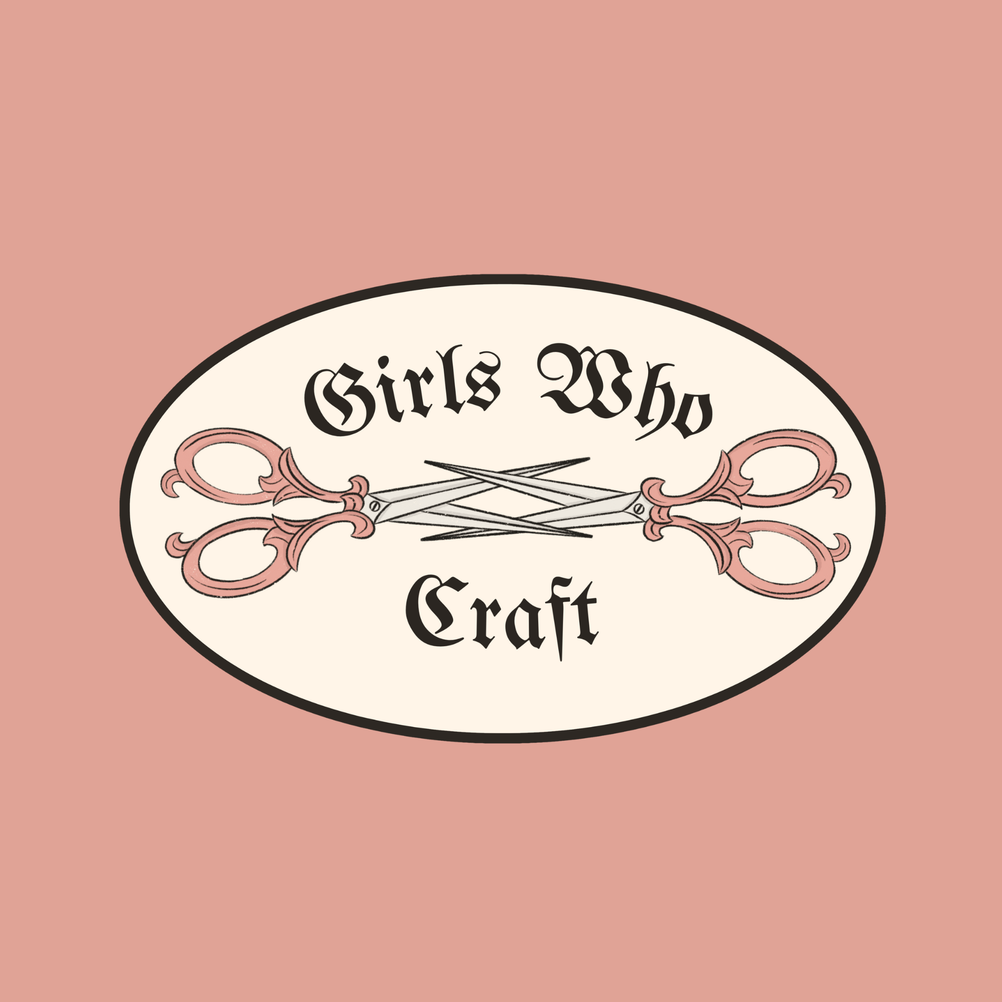 Girls Who Craft ✂️ - Dye Cut Sticker