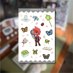 Catching Bugs 🦗 - Journaling Sticker Sheet