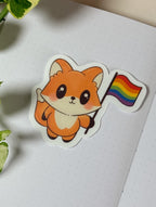 Foxy Pride Sticker 🌈 - Dye Cut Sticker