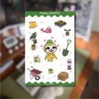 Happy Planting 🪴 - Journaling Sticker Sheet