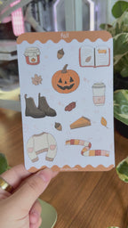 Fall Sticker Sheet 🍂 - Journal Sticker Sheet